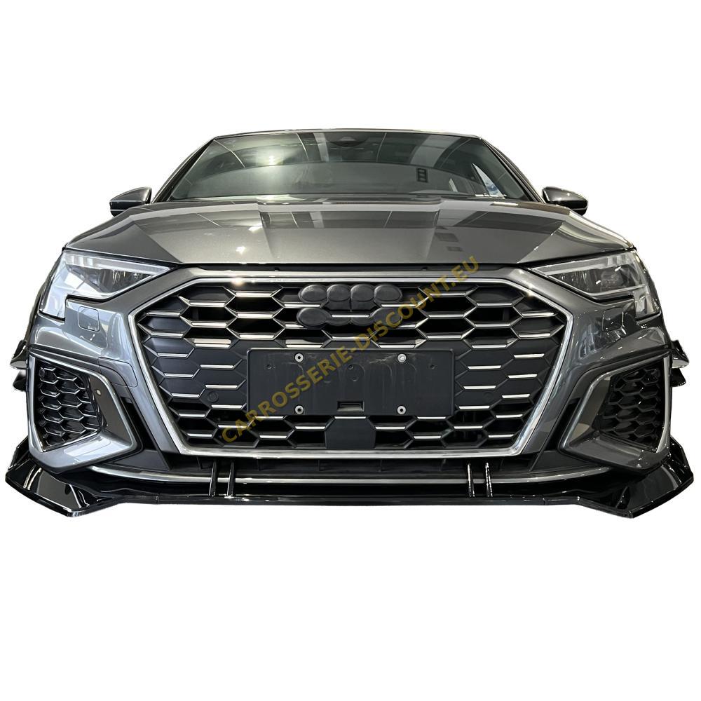 Spoiler avant — Audi A3 Berline/Sportback/Cabrio (2020-2024) — vue 7