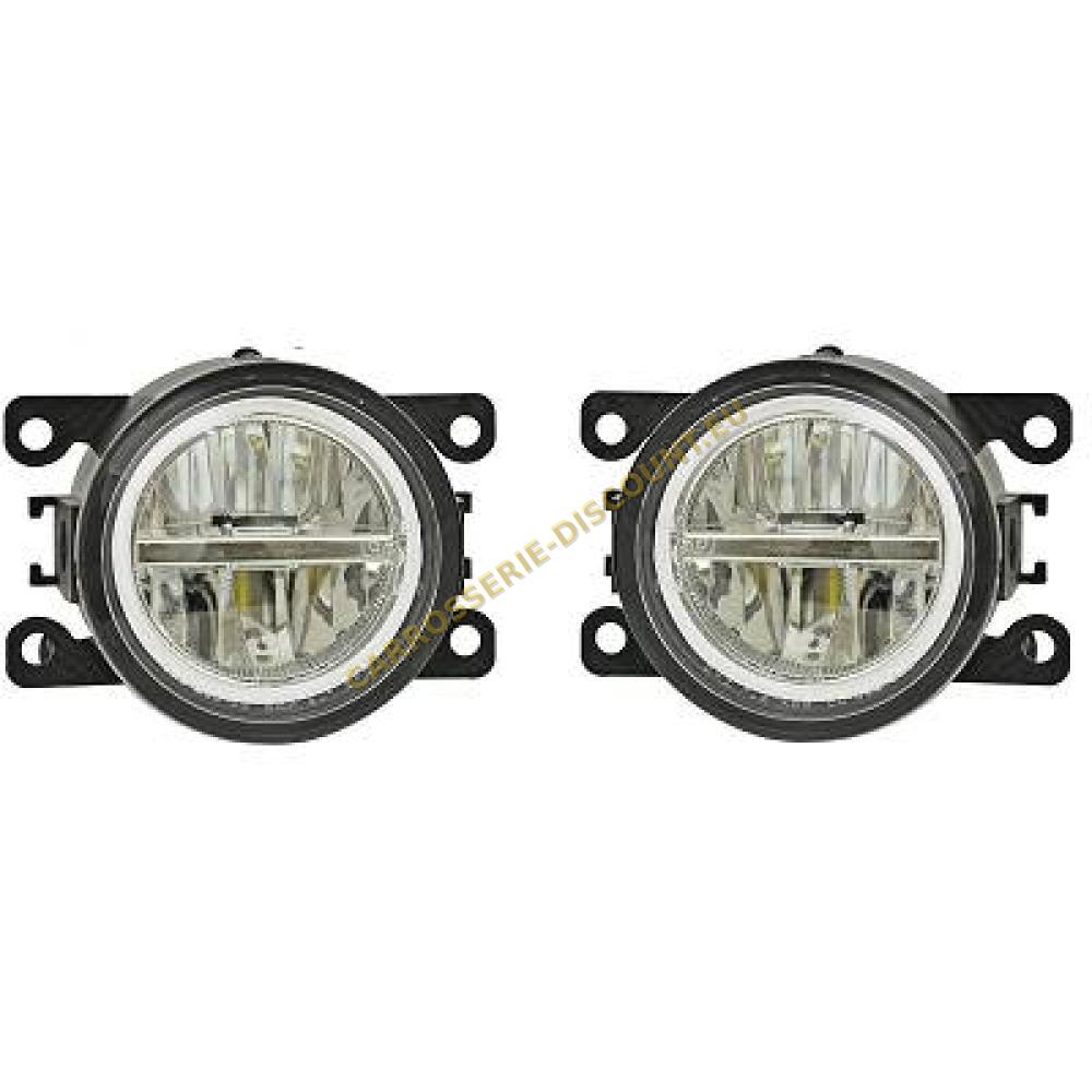 Kit de projecteurs antibrouillard — Citroën C4 3/5 portes (2004-2009) (+1)