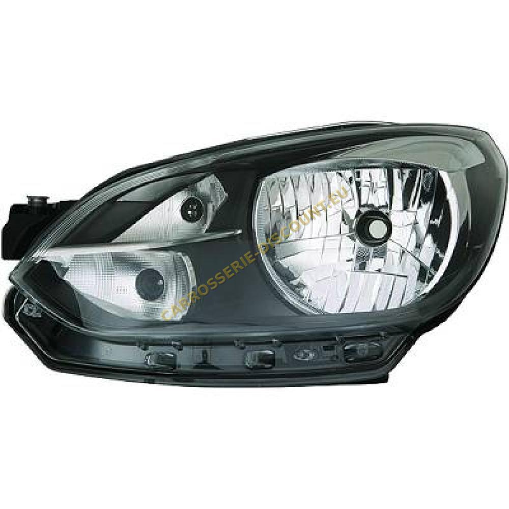 Projecteur principal gauche — Volkswagen Up! (2011-2016)