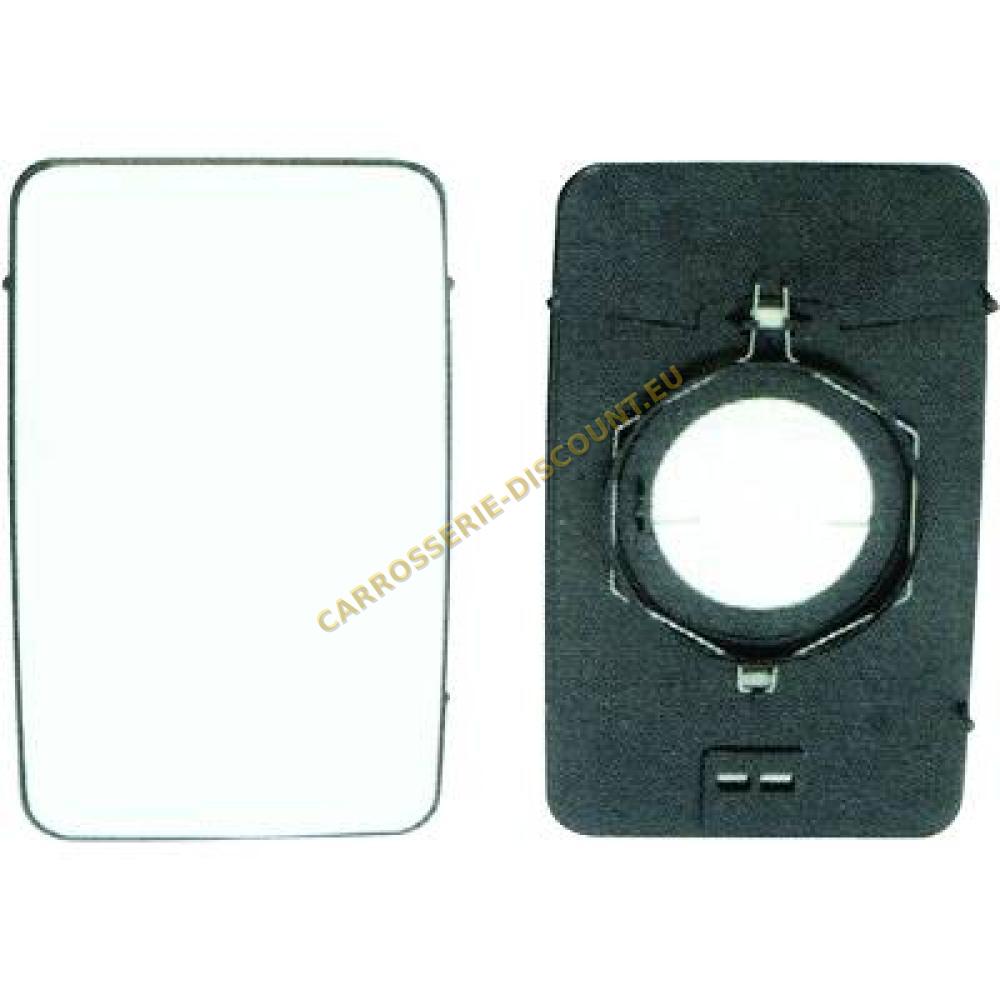 Verre de rétroviseur, rétroviseur extérieur côté conducteur + passager av. — Fiat Iveco Daily (2000-2006)