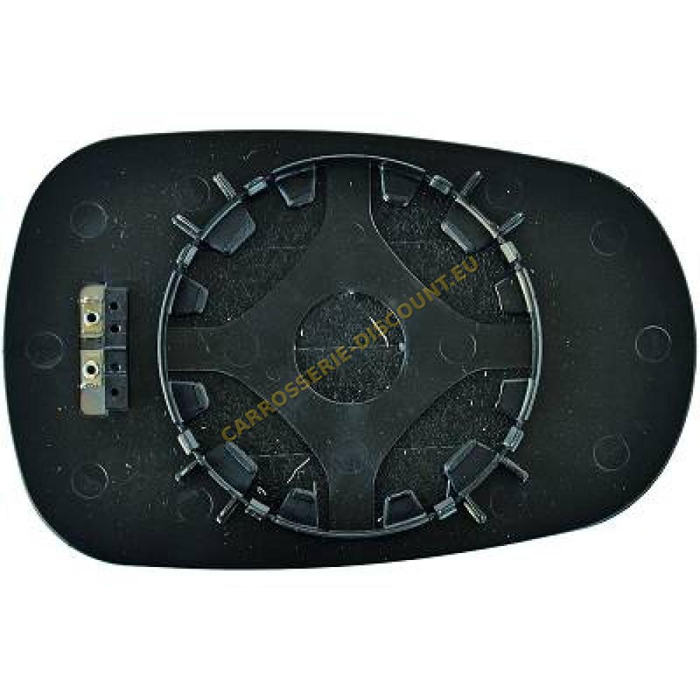 Verre de rétroviseur, rétroviseur extérieur côté conducteur + passager av. — Nissan Micra K12 (2005-2010) (+7)
