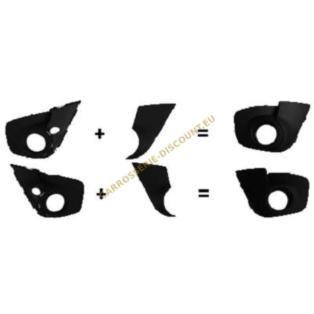 Enjoliveur, projecteur antibrouillard — Renault Twingo GT+Dynamique (2007-2011)
