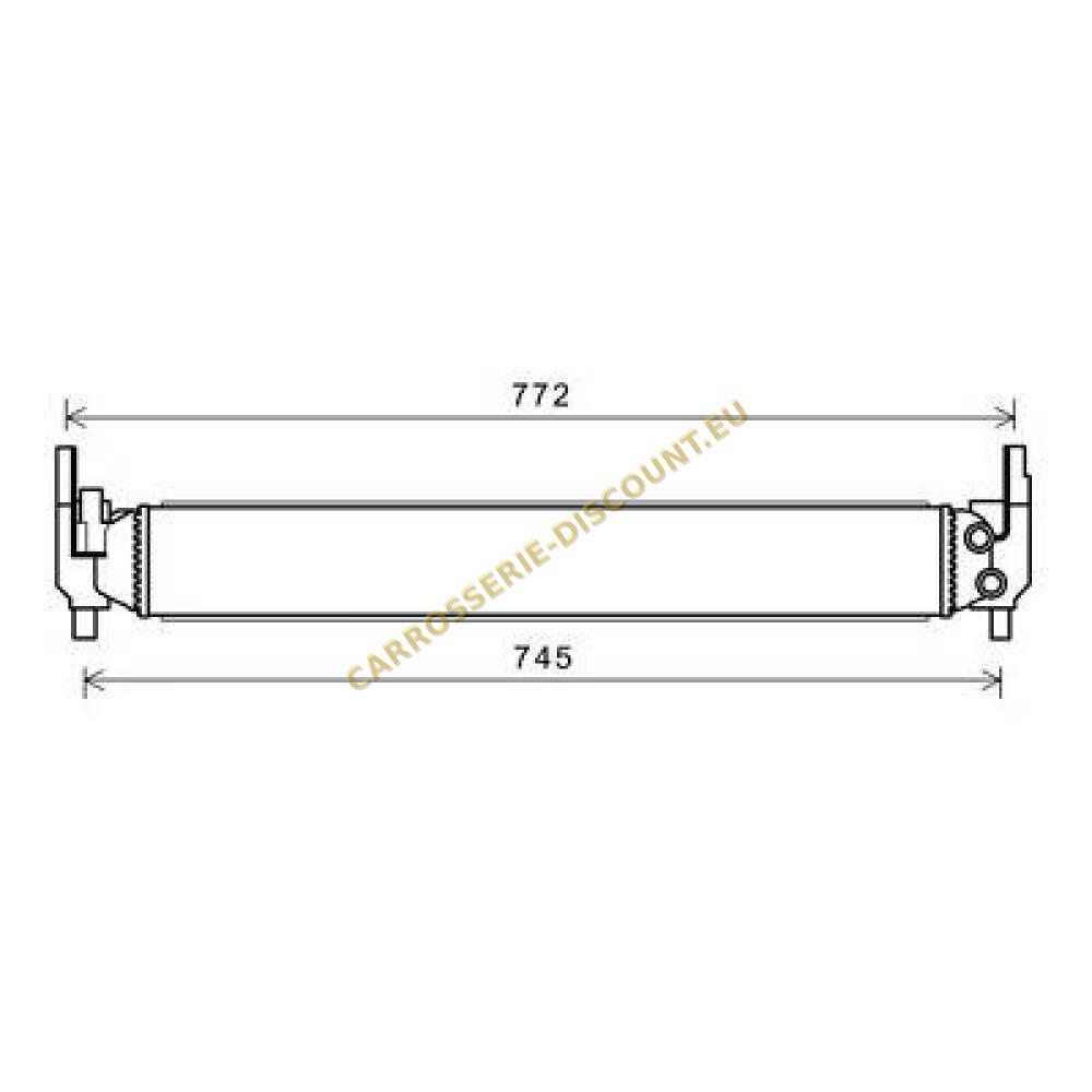 Radiateur, refroidissement du moteur — Audi A1 (2010-2015) (+4)