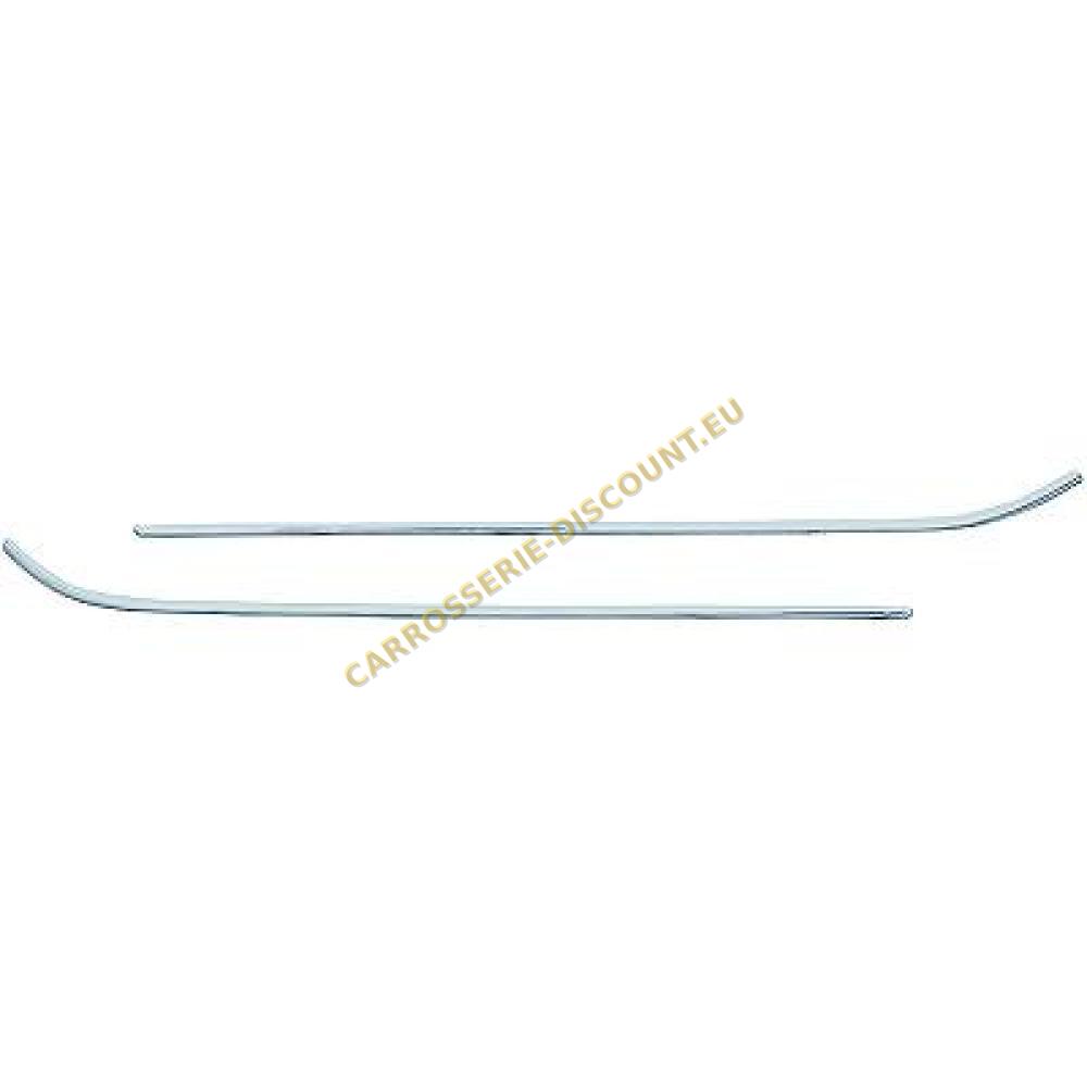Baguette et bande protectrice, pare-chocs arrière gauche — Mercedes-Benz (C180-320) W203 (2000-2008)