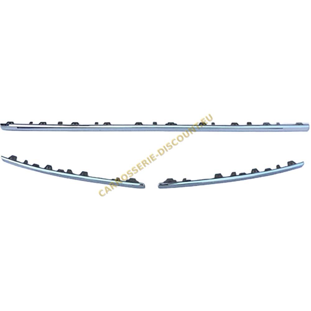 Baguette et bande protectrice, pare-chocs avant — Volkswagen T6 Multivan/Caravelle (2015-2019)